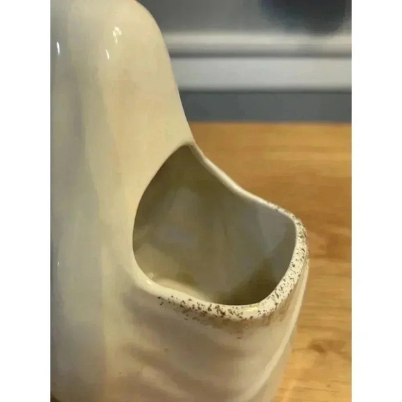 Vintage Madonna Planter Vase Centerpiece Original Decal Shafford Japan - Picture 7 of 11